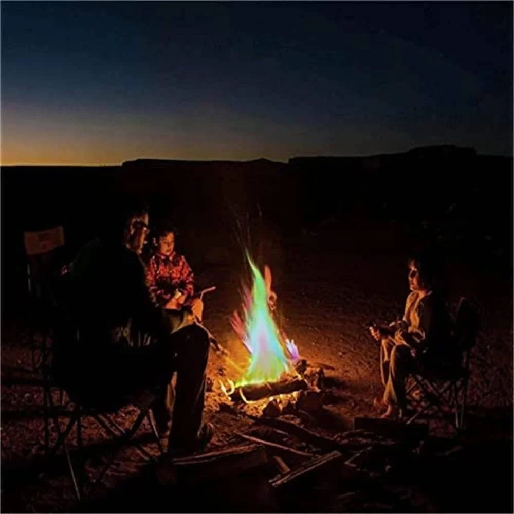 Pack of 43 Magical Flame‎ Campfire Color Changing Packets 30g For Indoor/Outdoor